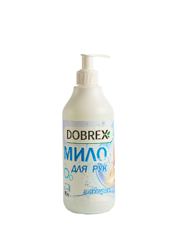 Мило для рук DOBREX, 500 мл — фото товару