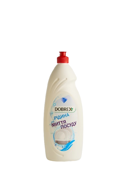 Рідина для миття посуду DOBREX, 1 л — фото товару